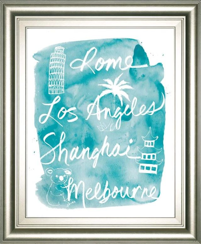 Classy Art Sightseeing Il by Lottie Fontaine Framed Print Wall Art-0