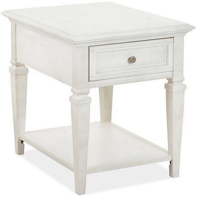 Magnussen Home® Newport Alabaster End Table-0