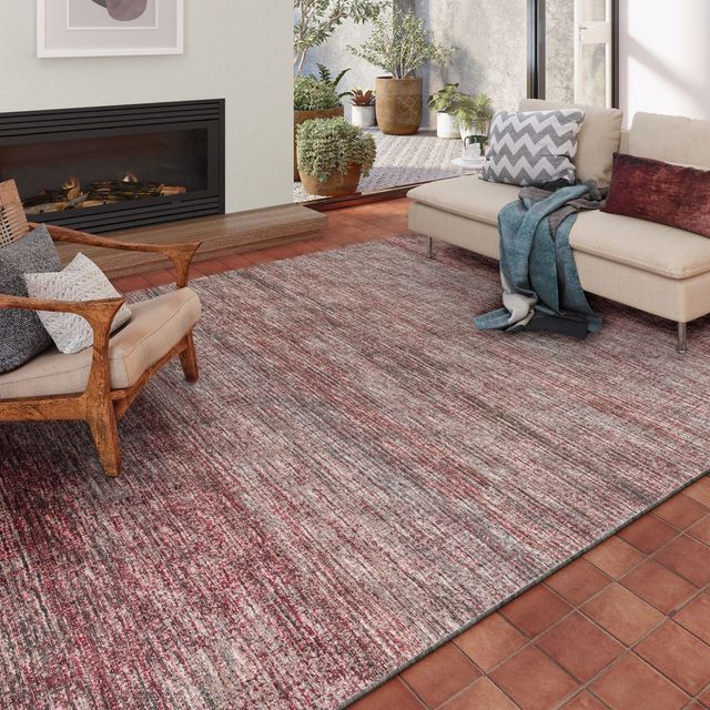 Dalyn™ Rug Company Ciara CR1 Merlot 5'x8' Area Rug-2