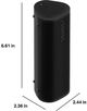 Sonos® Roam 2 Black Smart Portable Speaker-2