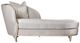Michael Amini® Malibu Crest Chardonnay/Truffle Chaise-1