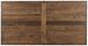 Flexsteel® Carpenter Brown Rectangular Coffee Table with Black Metal Frame-2