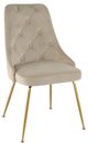 Mazin Furniture Plumeria Beige Dining Side Chair -0