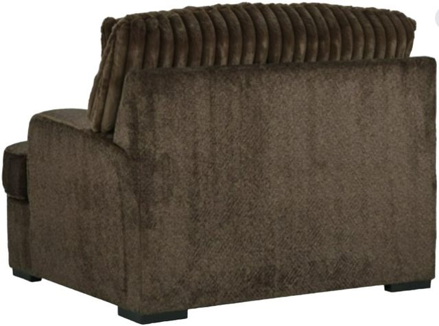 Benchcraft® Aylesworth Chocolate Chair and a Half-3
