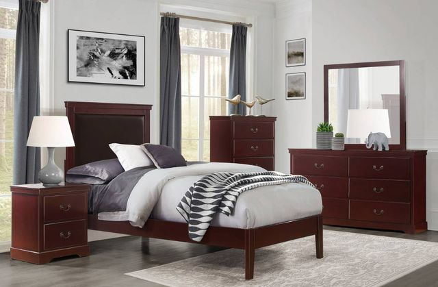 Homelegance® Seabright Cherry Mirror-1