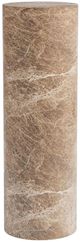 Classic Home Norfolk Brown/Ivory Large Round Display Pedestal-0