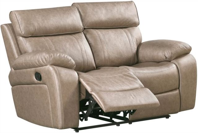Parker House® Theon Stokes Toffee Manual Reclining Loveseat-3
