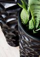 Le Present Lux Textura Black 36" Planter-2