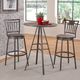 American Woodcrafters Filmore Grey Oak/Slate Grey 25" Barstool-2