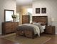 ACME Furniture Merrilee Oak Queen Panel Bed-1