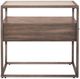 Liberty Furniture Jamestown Glass Top End Table with Tobacco Base-3