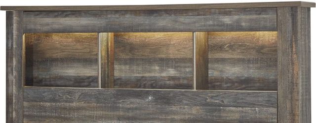 Signature Design by Ashley® Drystan 2-Piece Brown Queen/Full Bookcase Bedroom Set-1