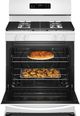 Whirlpool® 30” White Freestanding Gas Range with Crispy Mode and Dishwasher Safe Grates-1