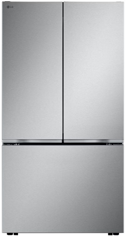 LG 36" 25.1 Cu. Ft. Stainless Steel Counter Depth Max™ French Door Refrigerator with Zero Clearance™ and Ice Maker-0