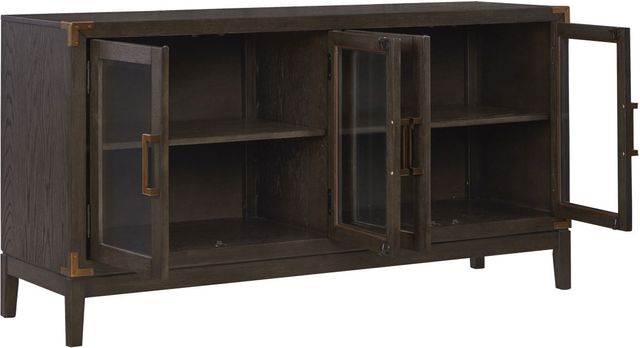 Signature Design by Ashley® Burkhaus Dark Brown Dining Server-1