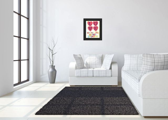 Classy Living Tom Frazier Must Be Love I Wall Art-1