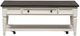Liberty Furniture Allyson Park Charcoal Cocktail Table with Wirebrushed White Base-2