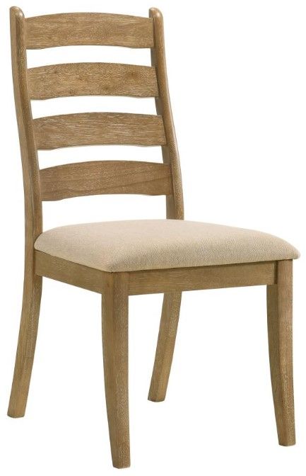 Coaster® Denvers Beige/Brown Oak Dining Chair Set-2