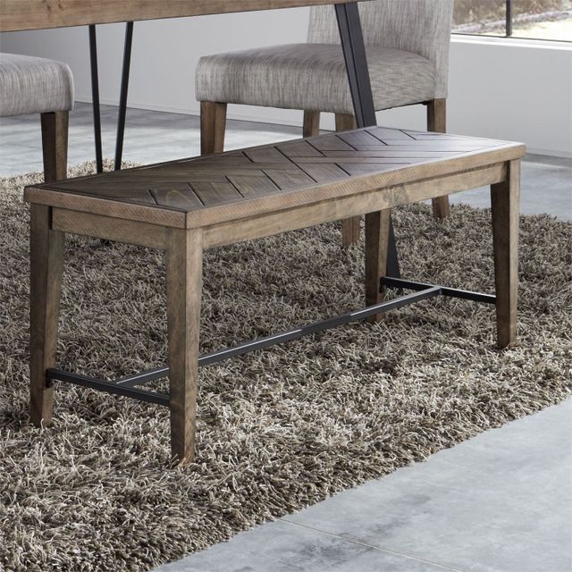 Liberty Furniture Horizons Rustic Caramel Bench-5