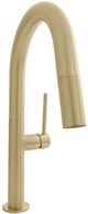 ZLINE Autograph Edition Voltaire Champagne Bronze Pull Down Single Handle Kitchen Faucet-0