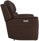 Flexsteel® Henry Burnt Umber Power Reclining Loveseat with Console and Power Headrests-3