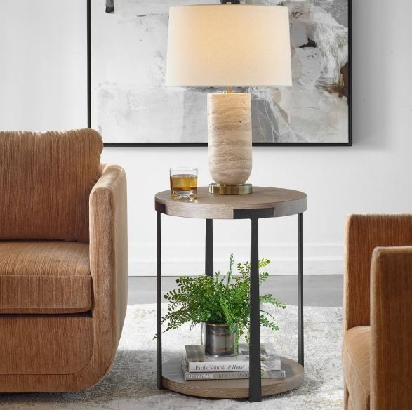 Uttermost® Palisade Natural Side Table-1