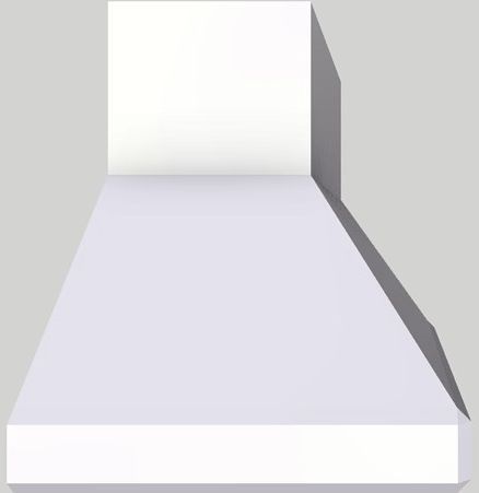 Vent-A-Hood® Premier Magic Lung® 66" White Wall Mounted Range Hood-1
