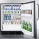 Accucold® by Summit® 5.5 Cu. Ft. Stainless Steel Under the Counter Refrigerator-3