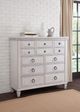 American Woodcrafters 1020 Salter Path White Master Chest-1