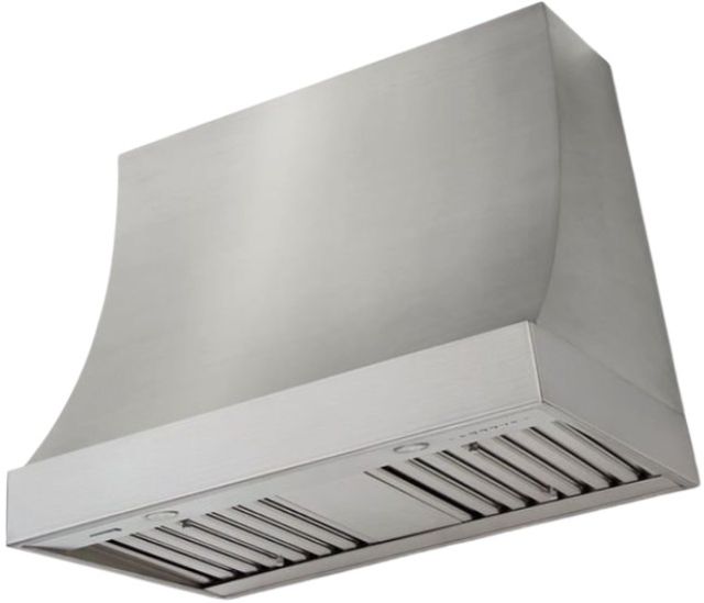 AGA Marquee 36" Stainless Steel Wall Mounted Range Hood with Brushed Nickel Trim-0