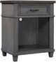 aspenhome® Caraway Aged Slate 1-Drawer Nightstand-0