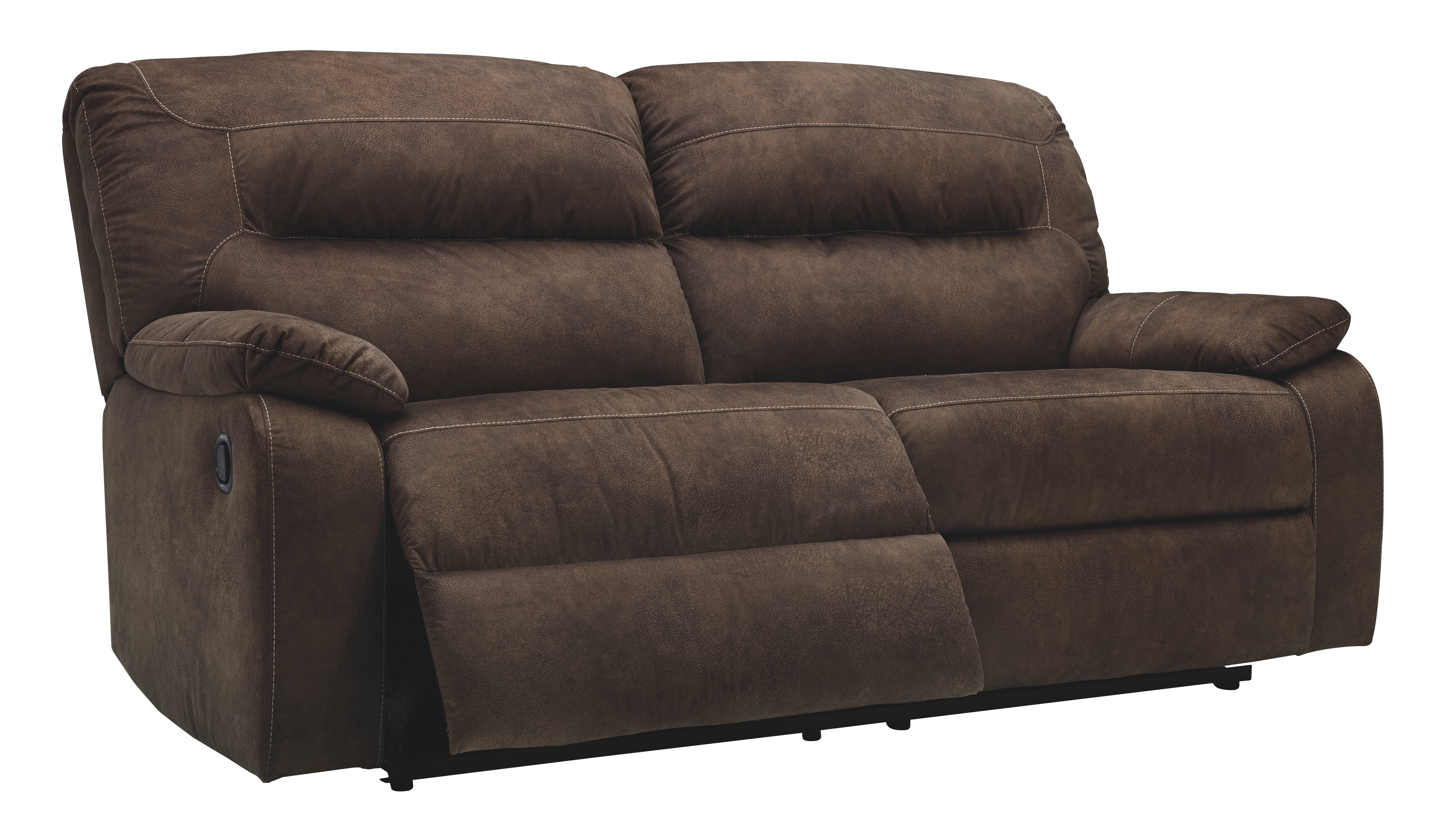 Signature Design by Ashley® Bolzano Coffee Two Seat Reclining Sofa