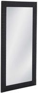 Bassett Mirror Lithea Matte Black Floor Mirror-1