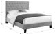 Emerald Home Amelia Light Gray Full Upholstered Panel Bed-2