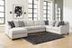 Signature Design by Ashley® Huntsworth 5-Piece Dove Gray Left-Arm Facing Sectional and Chaise-3
