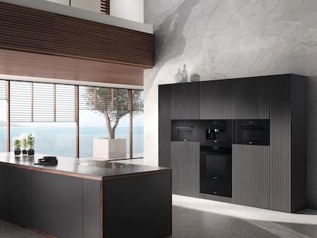 Miele 24" Obsidian Black Electric Speed Oven -3