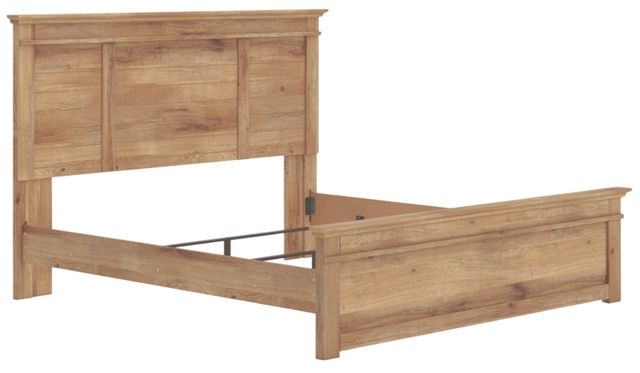 Signature Design by Ashley® Fenderport Tan King Panel Bed-2