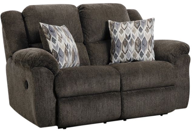 American Wholesale Furniture Newfield Clove Manual Reclining Loveseat-0