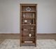 International Furniture Direct Olimpia Tequila/Towny Brown Bookcase-1