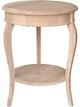 John Thomas Furniture® Customizable Select Cambria  Unfinished 16" Accent Table-0