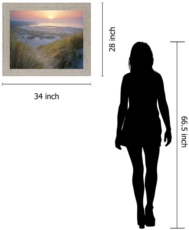 Classy Living Misty Shoreline Glow Wall Art-1