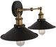 YHD Dark Gray 2-Light Wall Sconce-0