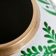 A & B Home Green/White Ginger Jar-3