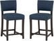 Linon Kimmy 2-Piece Cobalt Counter Stool-0