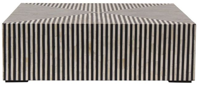 Moe's Home Collection Terning Black/White Square Coffee Table-0
