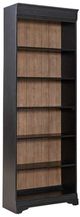 Liberty Furniture Meritage Aged Charcoal/Caramel 84" Bookcase-0