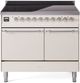 Ilve® Nostalgie II Series 40" Antique White Pro Style Induction Range-0