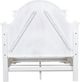 Liberty Furniture Magnolia Manor 3-Piece Antique White California King Panel Bedroom Set-4