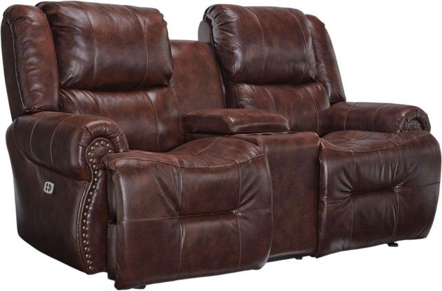 Best® Home Furnishings Customizable Field & Stream Genet Leather Manual Reclining Loveseat-0