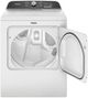 Whirlpool® 7.0 Cu. Ft. White Front Load Electric Dryer with Moisture Sensor-1